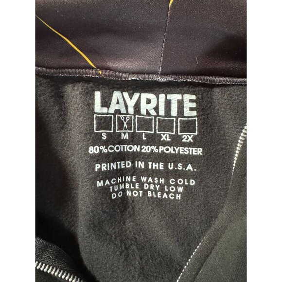 Layrite Deluxe Traditional Barber Battle Hoodie 2019 Tokyo Japan Black Cotton/Po - Picture 4 of 16